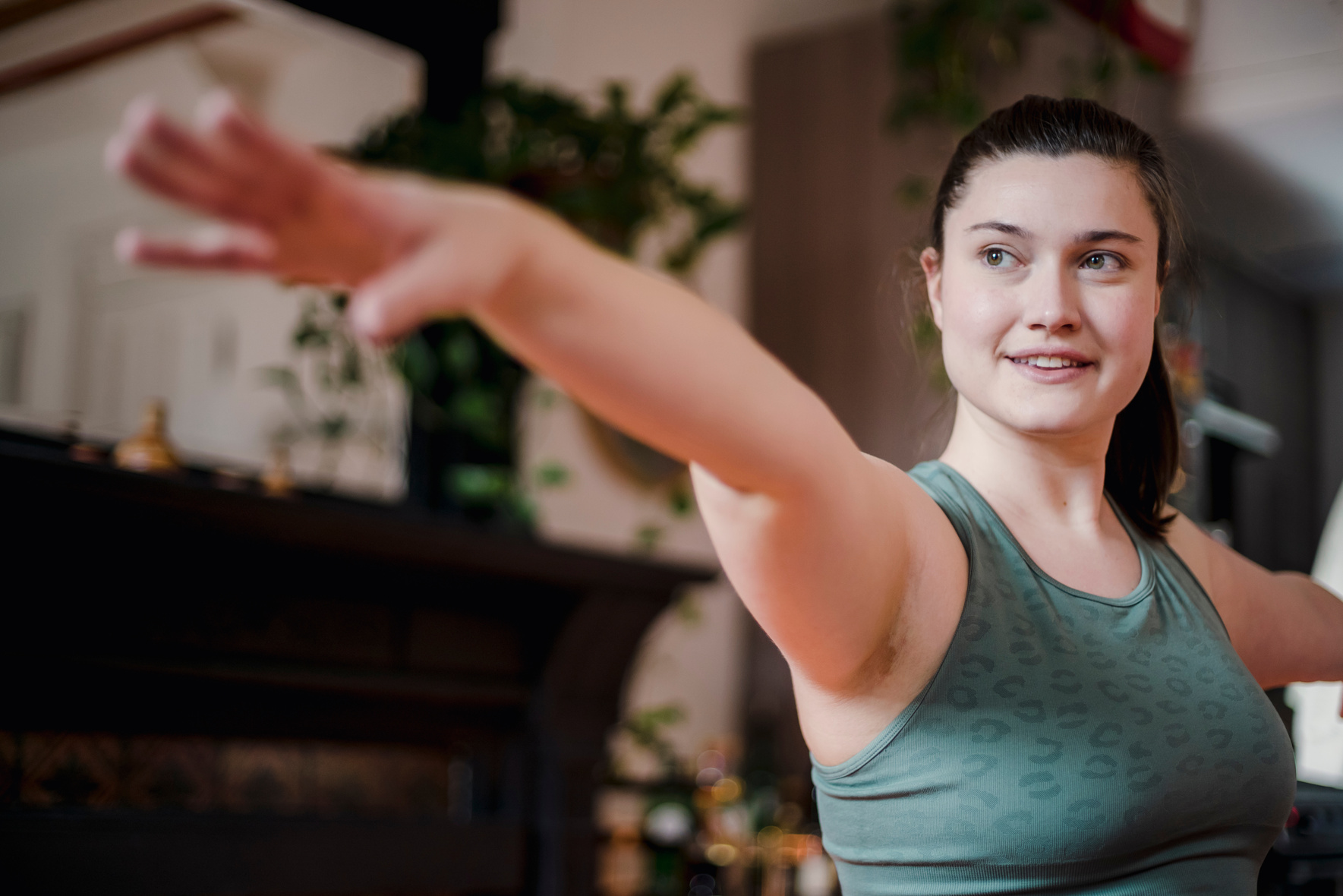 Woman Doing Yoga